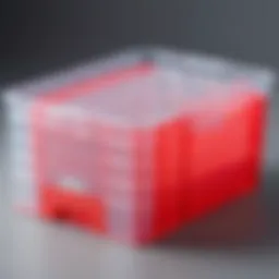 Versatile plastic boxes for storage solutions