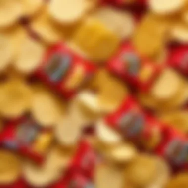 A close-up of a bowl of Pringles chips with a variety of flavors