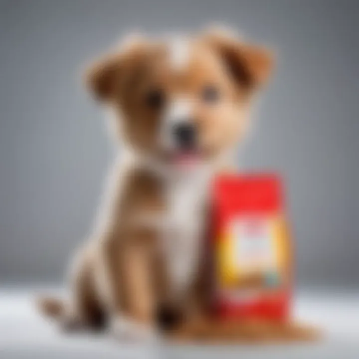 Price comparison of different puppy foods