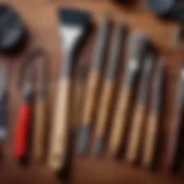 A selection of sculpting tools that enhance the crafting experience.