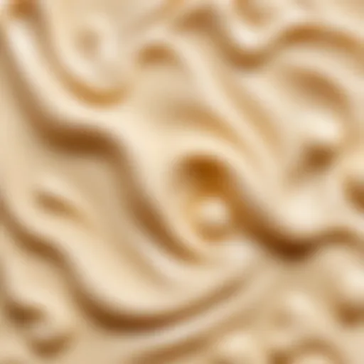 Close-up of Sendo Cream texture