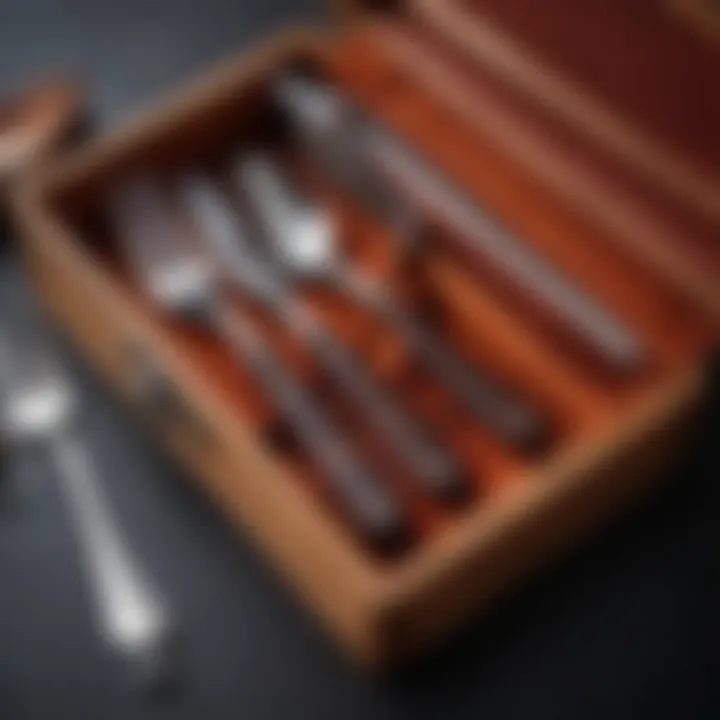 Materials used in crafting cutlery sets