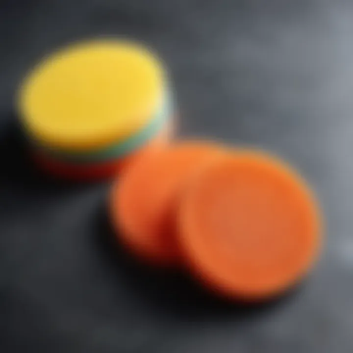 Silicone sponge showcasing durability and design