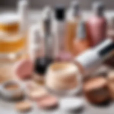 High-quality skincare products for makeup professionals