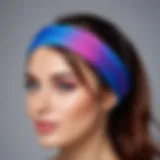 Soft hair band in vibrant colors