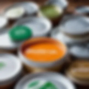 Sustainable materials used in the production of jar lids