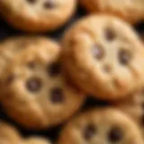 A close-up of Tuc cookies showcasing their signature texture and flavor