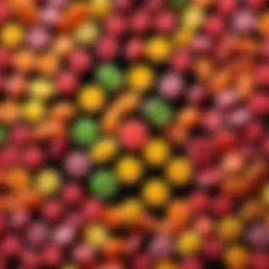 Nutritional Benefits of Tweels vs Traditional Candies An infographic illustrating the nutritional benefits of tweels compared to traditional candies.