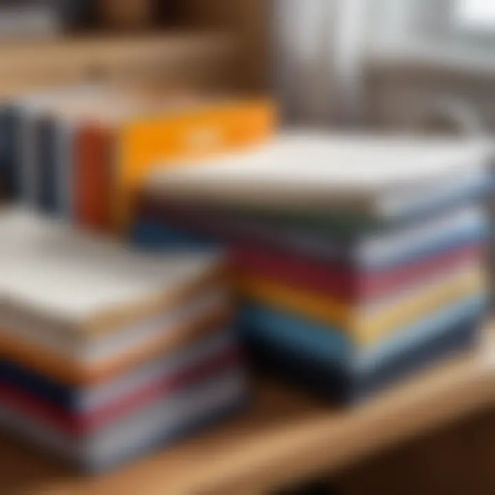 Different types of organizer covers showcasing functionality