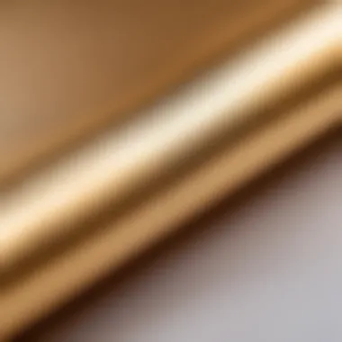 Close-up of premium quality wrapping paper highlighting its texture