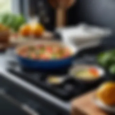 Villeroy & Boch cookware in a kitchen environment illustrating its aesthetic appeal