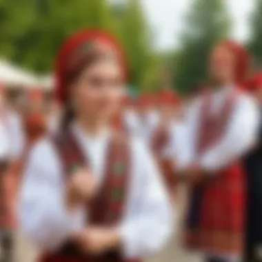 Cultural event in Vladikavkaz highlighting local traditions and community involvement