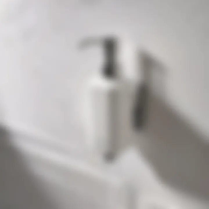 Installation process of a wall-mounted soap dispenser